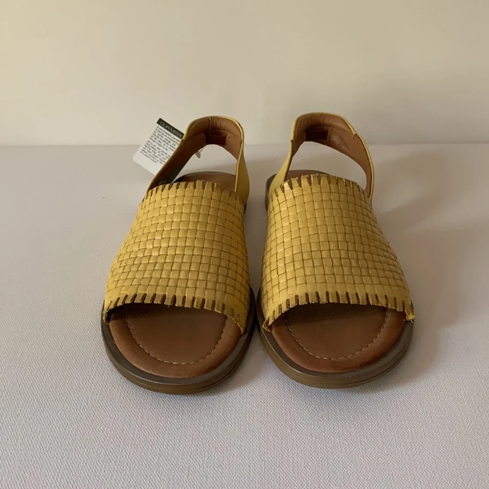 Spring Step GELSI-Y Yellow Sandals